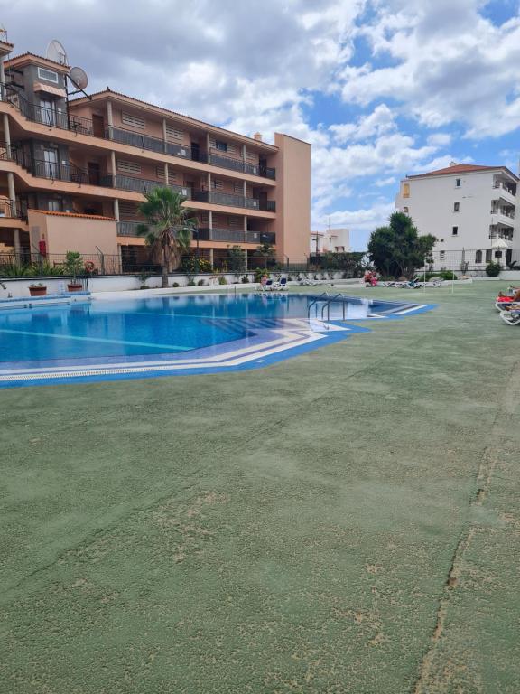 The swimming pool at or close to summerland beach