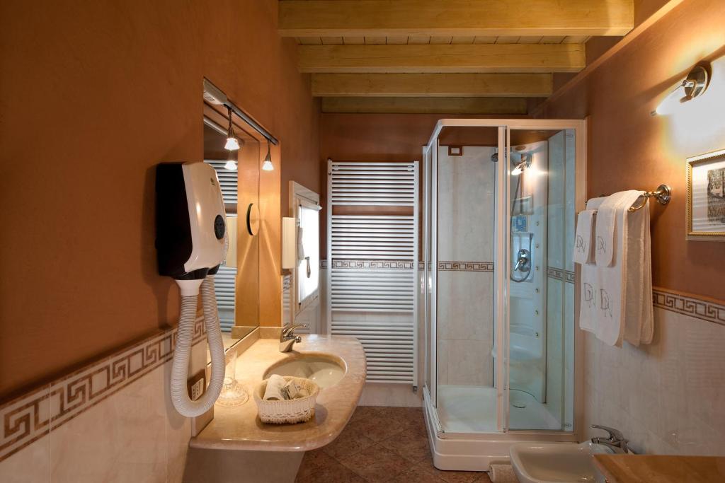Koupelna v ubytování Domus Nova Palace - Italian Homing