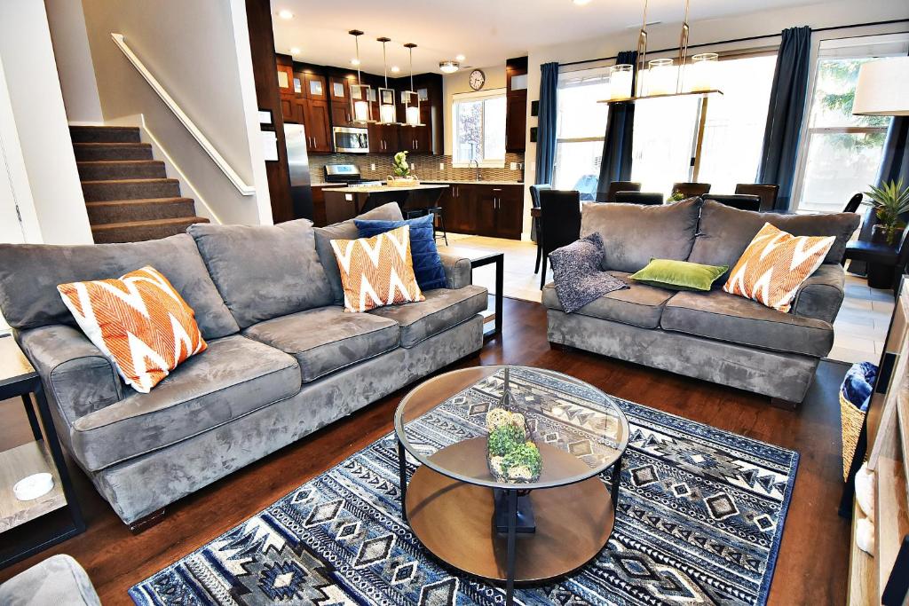 Posezení v ubytování Entrada at Moab 428 and 432