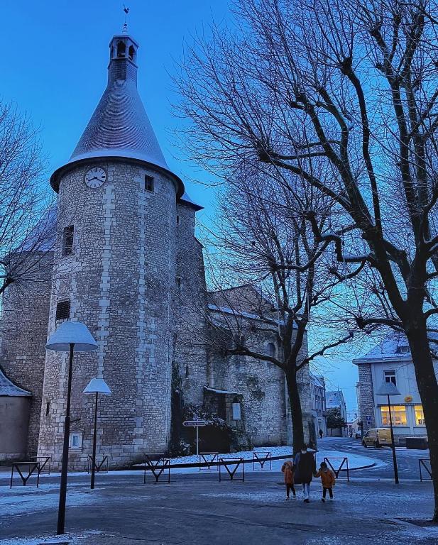 Le Logis de Saint Cyr v zime