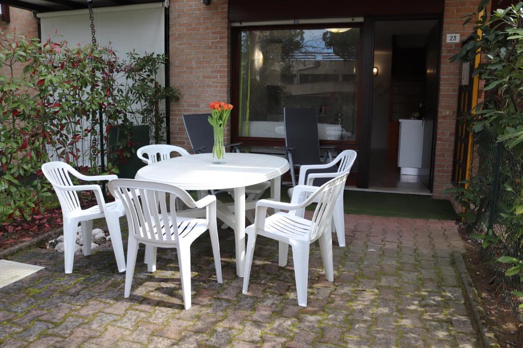 A patio or other outdoor area at Beach House Riviera
