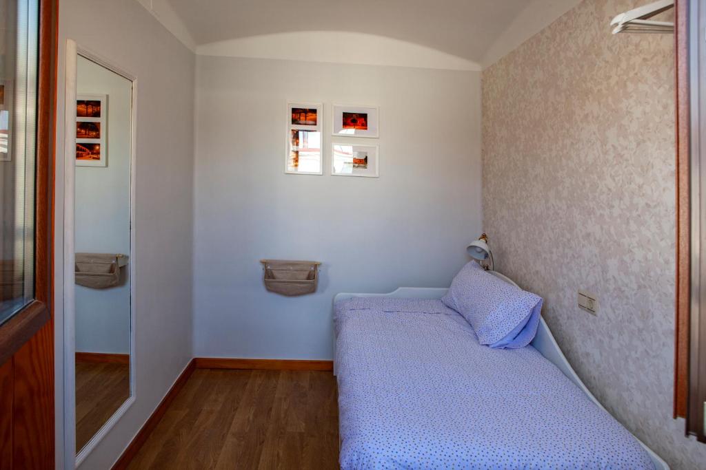 Postel nebo postele na pokoji v ubytování Mi Casita Olmedo