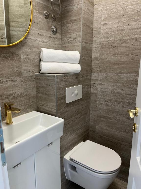 Kúpeľňa v ubytovaní Villa Ban