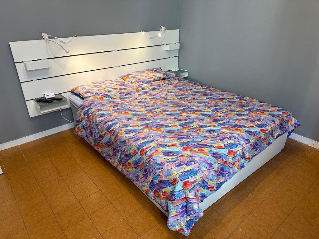 Postel nebo postele na pokoji v ubytování Casa Natalina