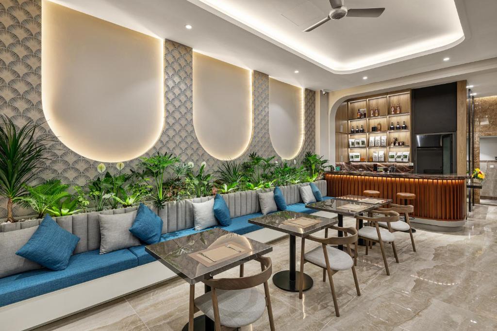 Posezení v ubytování Laputa Hotel Phu Quoc