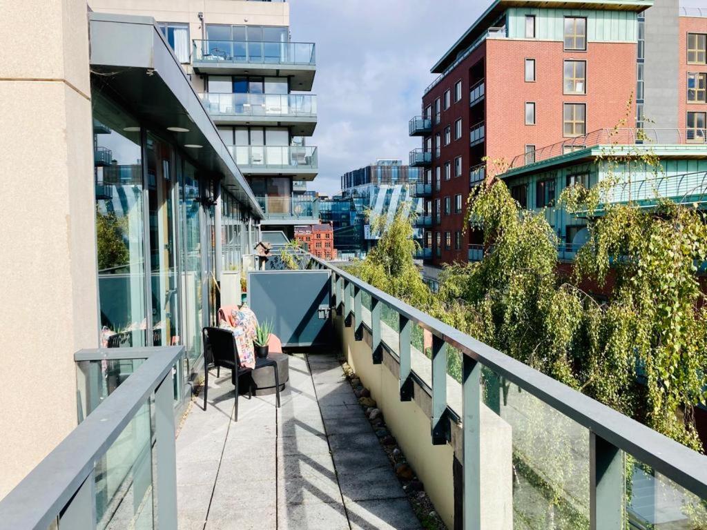 Balkoni atau teres di Charming Duplex in Grand Canal