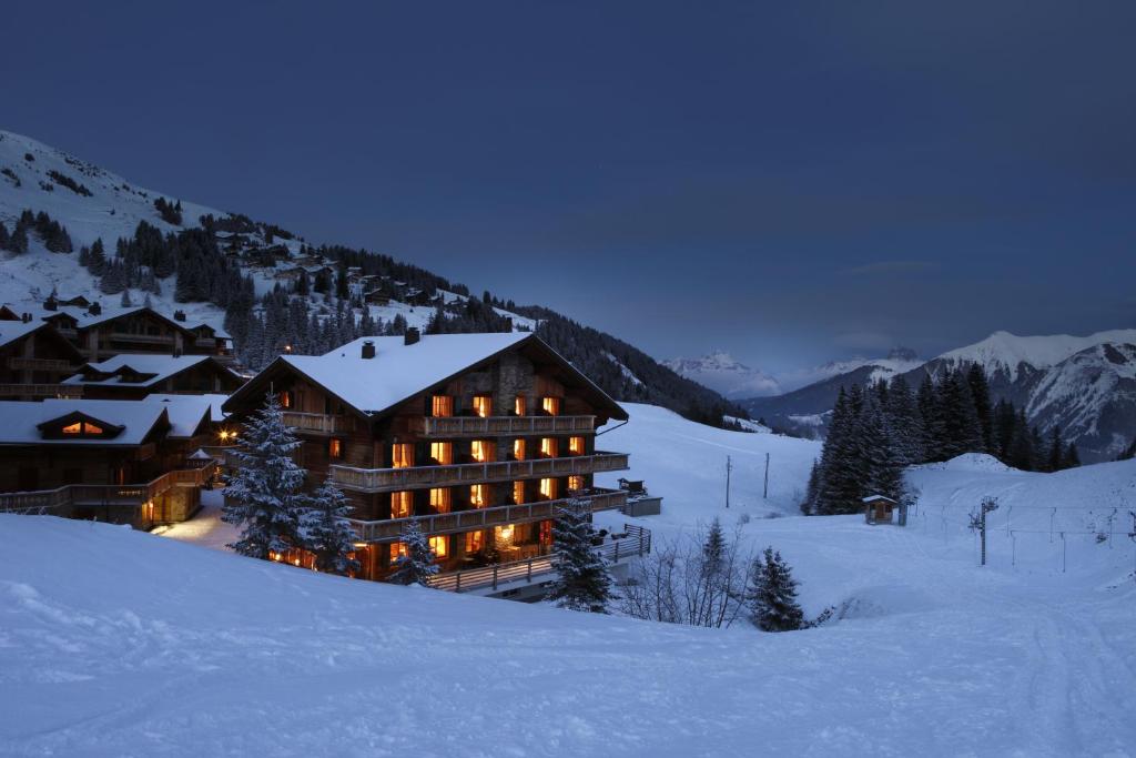 Mountain Lodge, Les Crosets v zimě