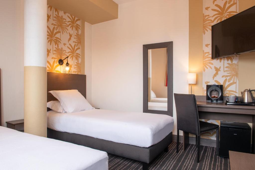 The Originals City, Hôtel de l'Europe, Saint-Nazaire - Twin Room