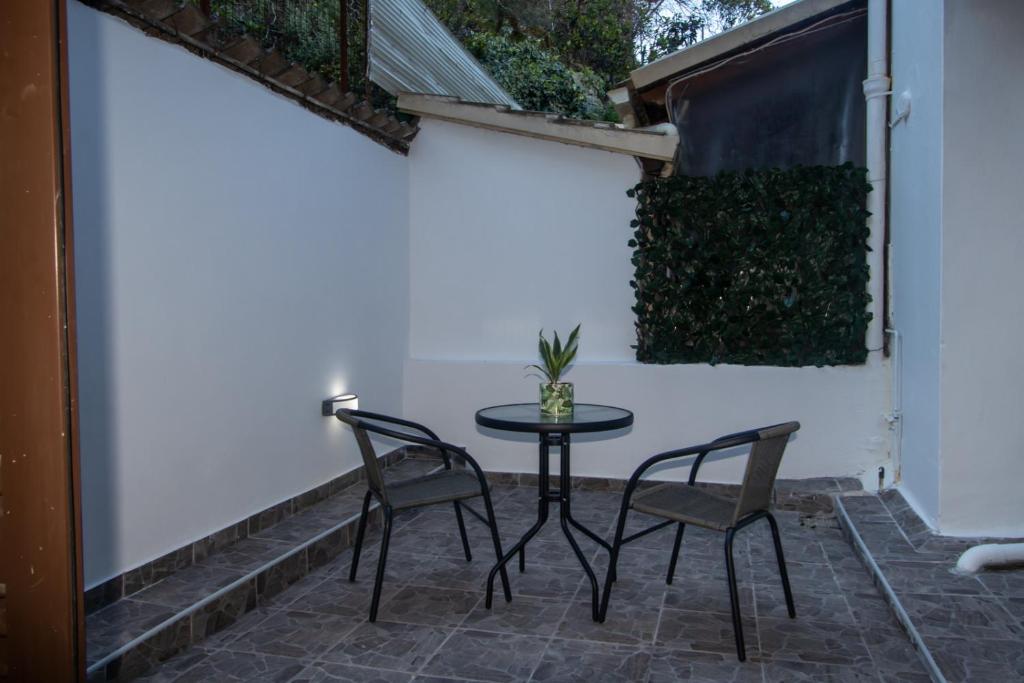 Patio nebo venkovní prostory v ubytování STEFANIA Apartment