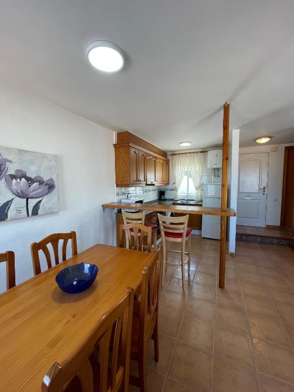 Kuchyň nebo kuchyňský kout v ubytování Alpen1 Finca Simo
