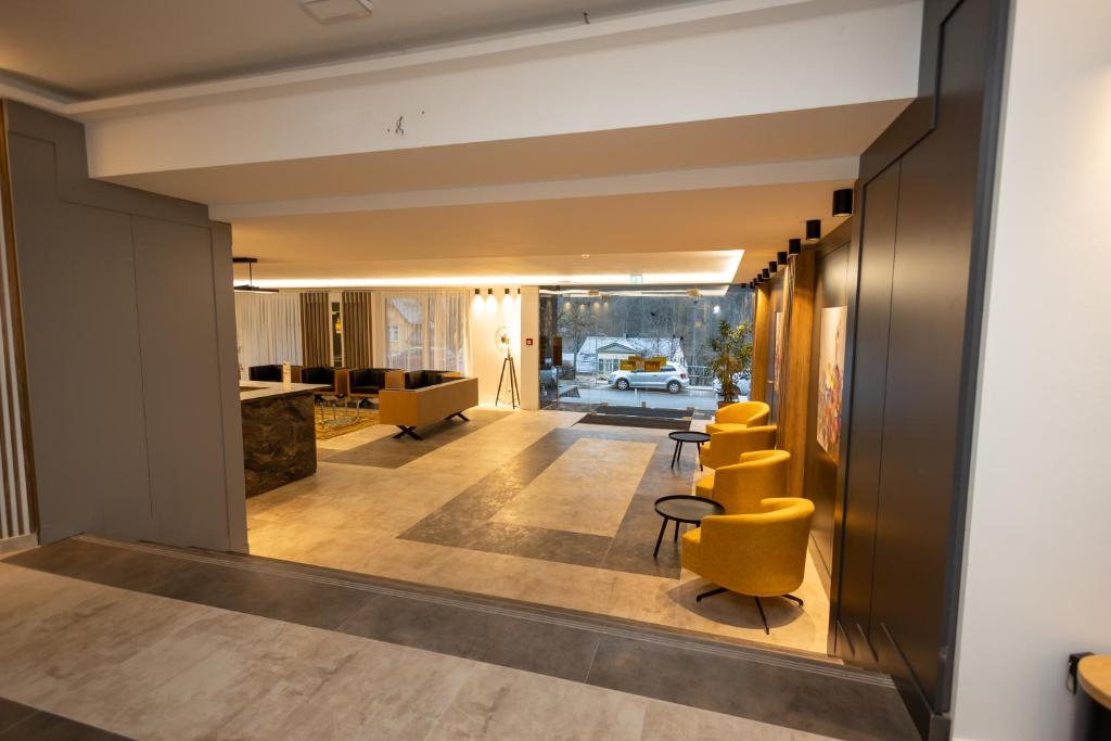 Posezení v ubytování Hotel Schlangenbader Hof
