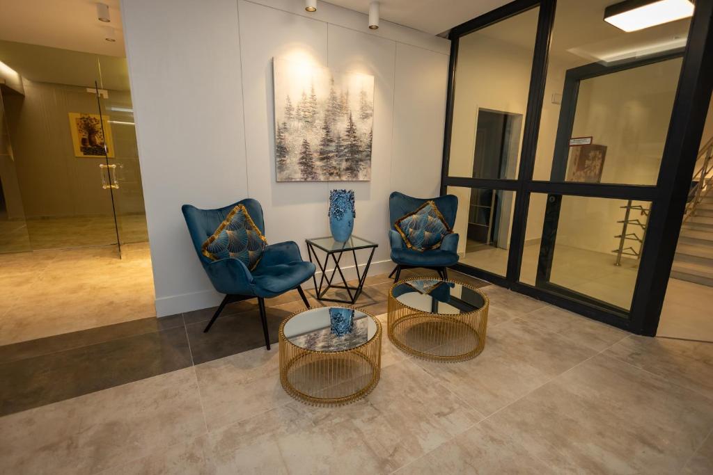 Posezení v ubytování Hotel Schlangenbader Hof