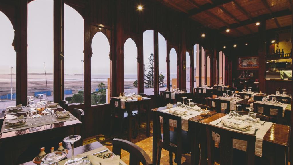 Restaurace v ubytování Riad Zahra