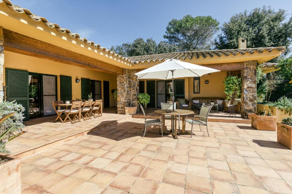 Patio nebo venkovní prostory v ubytování Villa Maria