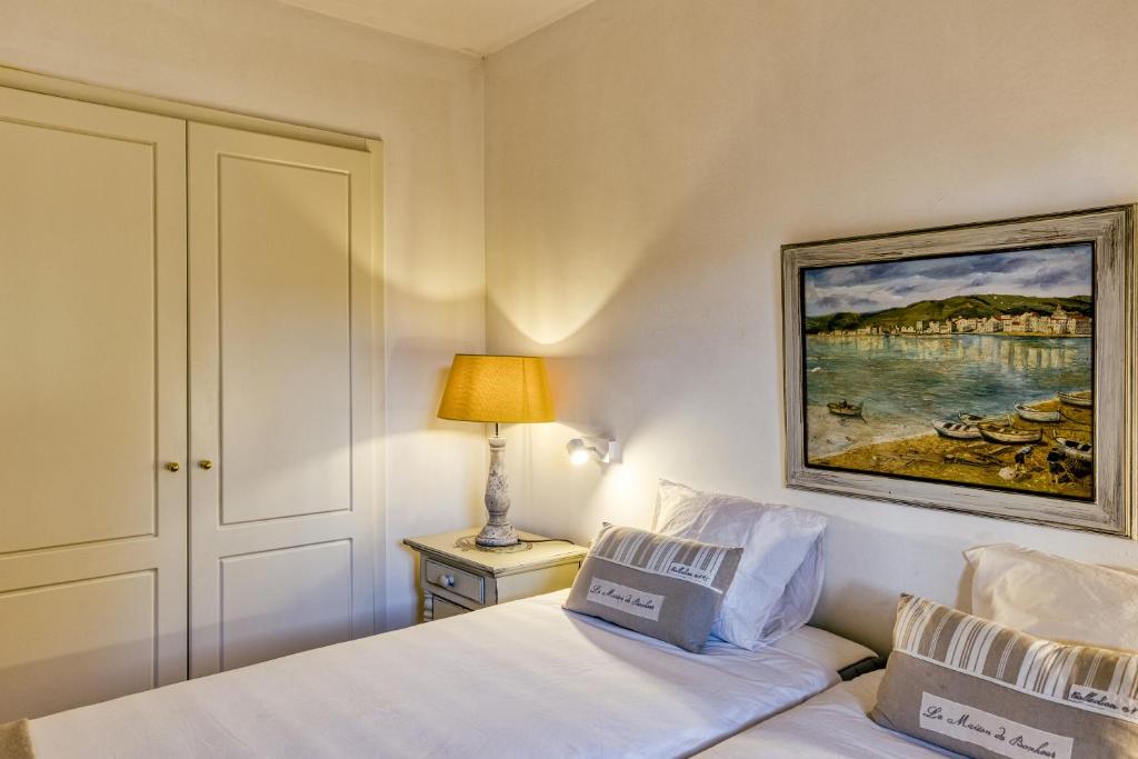Postel nebo postele na pokoji v ubytování Villa Maria
