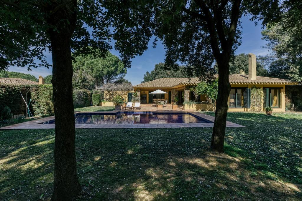 Zahrada ubytování Villa Maria