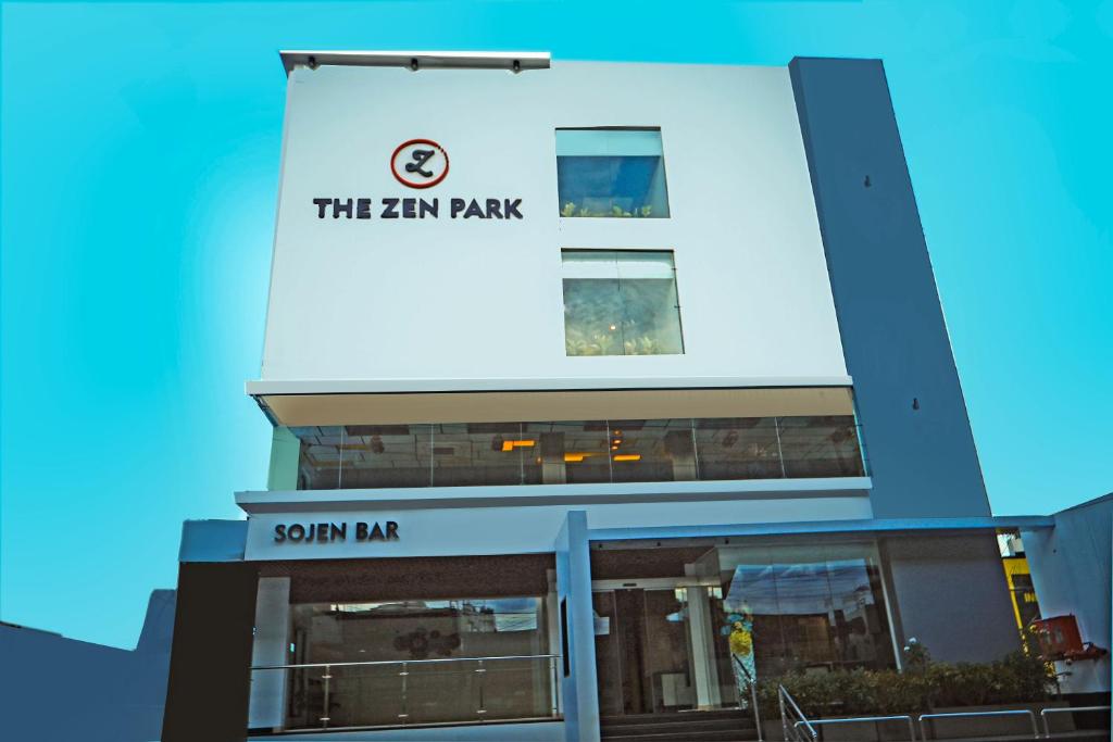 a building with a sign that reads the inn park at The Zen Park Coimbatore in Coimbatore