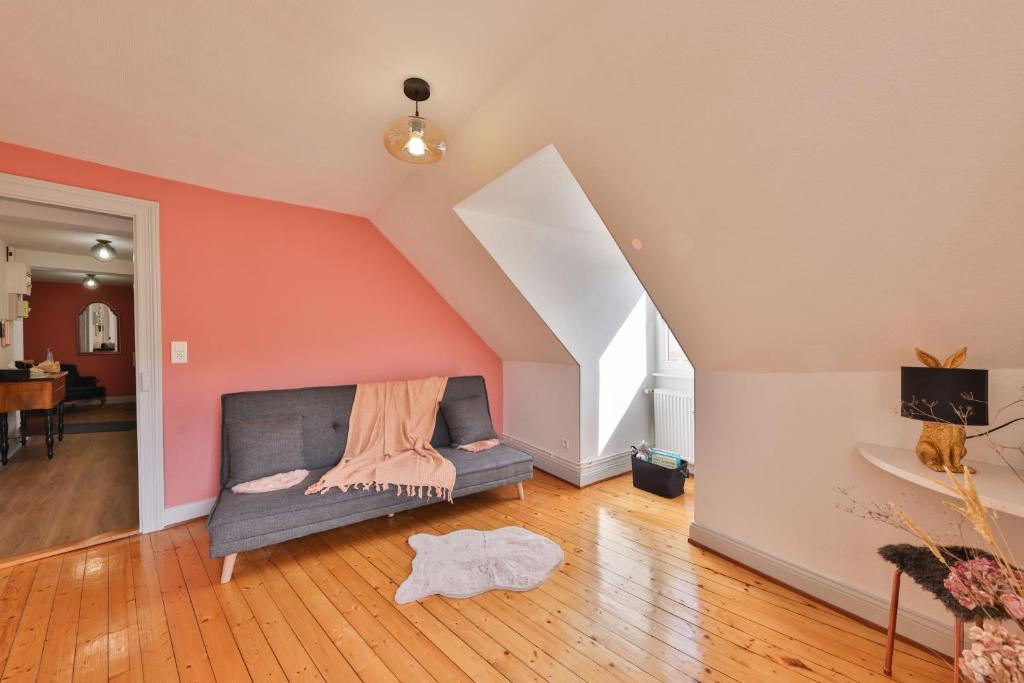 Posezení v ubytování Le Moderne Vintage Hyper Centre,3 chambres, neuf au calme, 3 étoiles