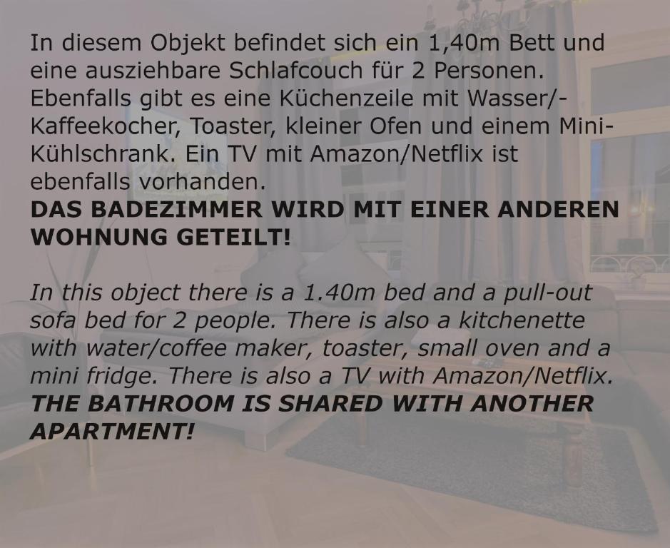 #213 LUX-Room - Zentrum Neuss - Nähe Düsseldorf Messe mit Netflix & Prime - Luxe Studio