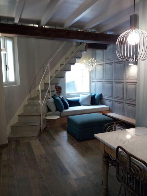 Posezení v ubytování Maisonette