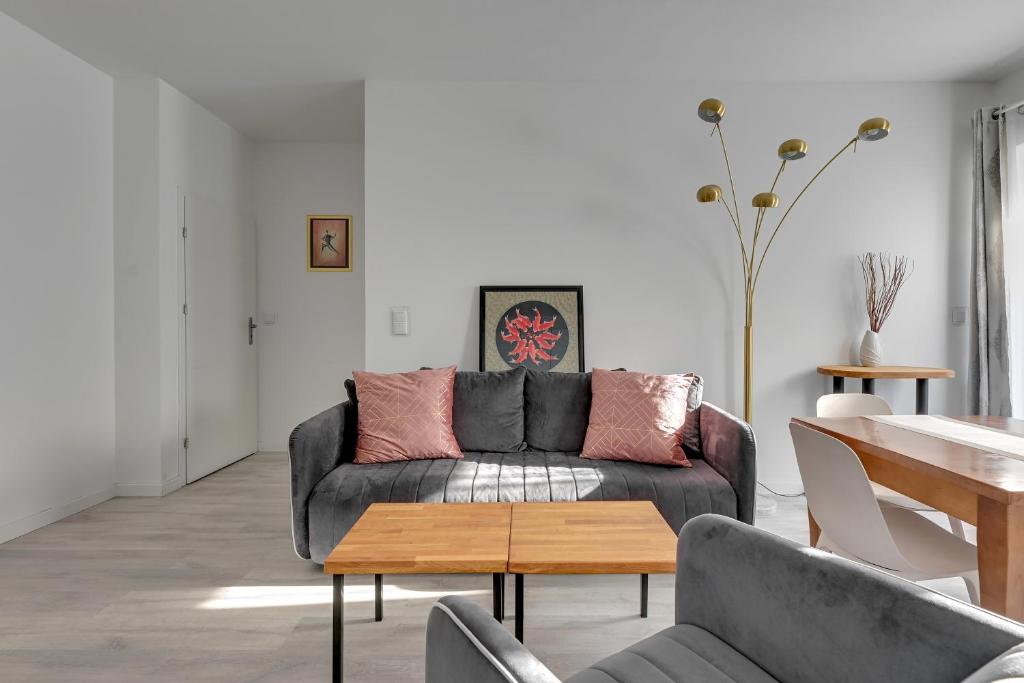 Posezení v ubytování Comfort Apartments Rajska