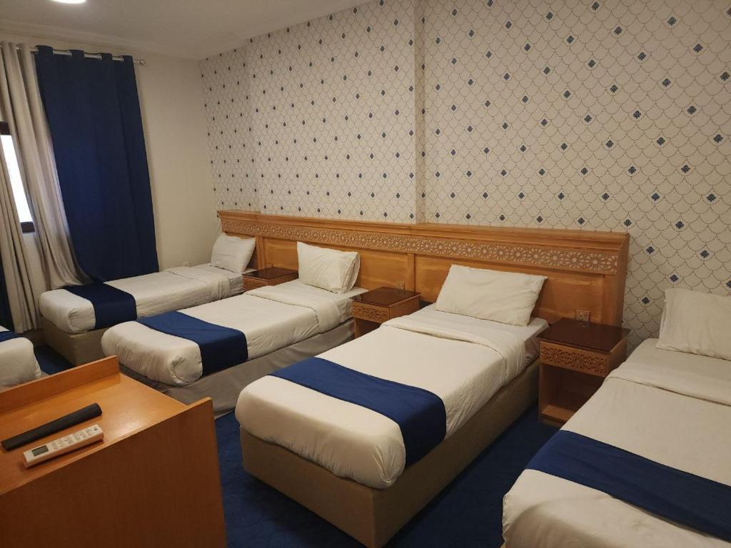 Lova arba lovos apgyvendinimo įstaigoje Nukhbat Faris 2 Hotel