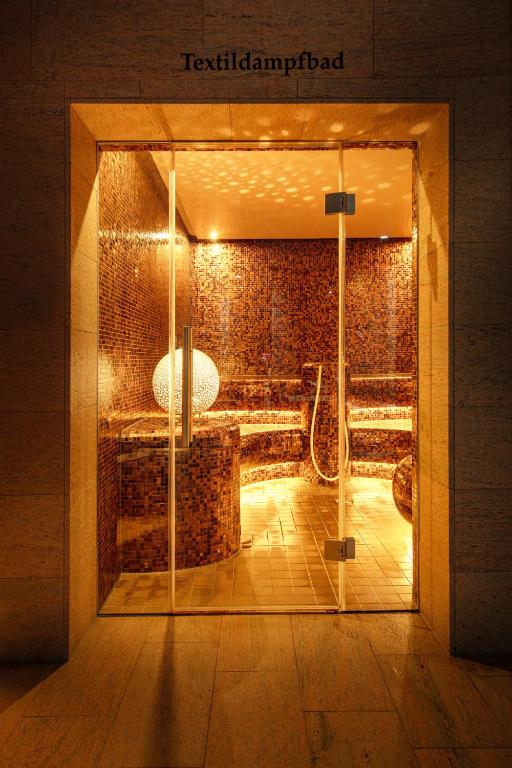 Koupelna v ubytování Wellness Hotel Aquafit Sursee