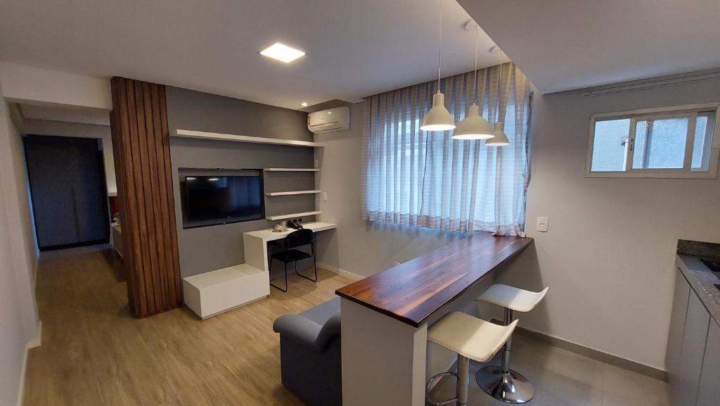 Kuchyň nebo kuchyňský kout v ubytování Príncipe Hotel