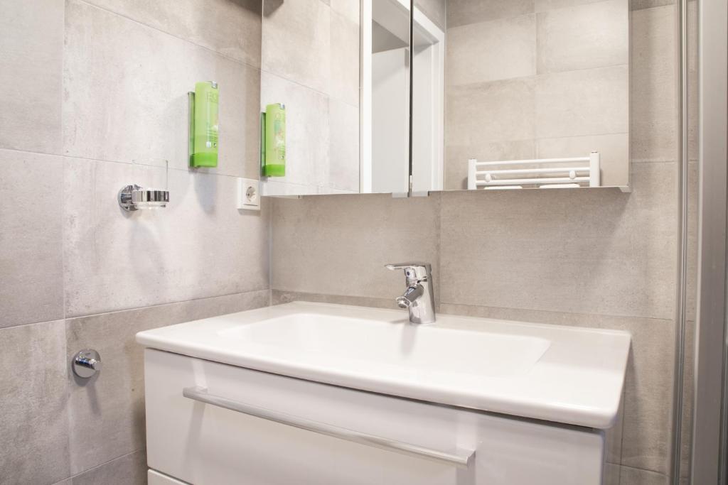 Koupelna v ubytování NürbLife Hotel