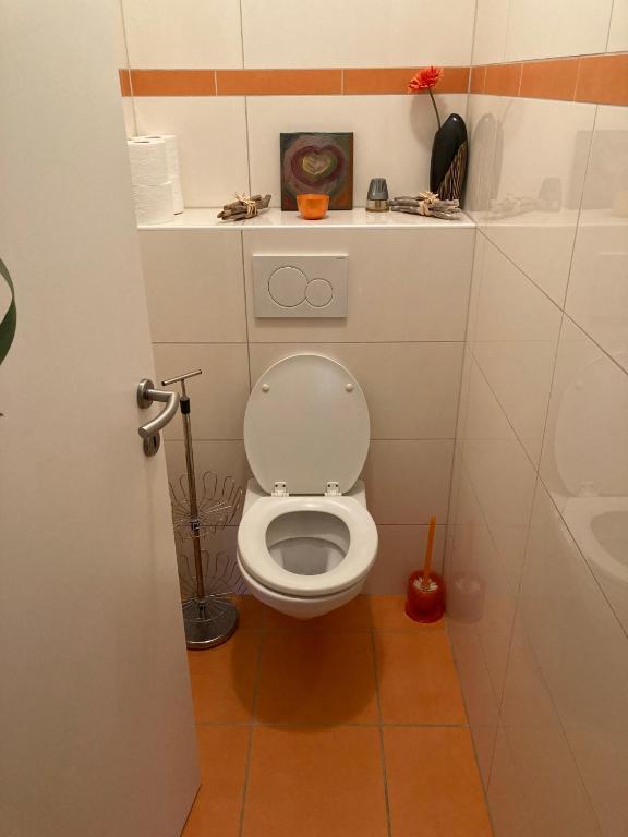 Koupelna v ubytování Heurigenbar