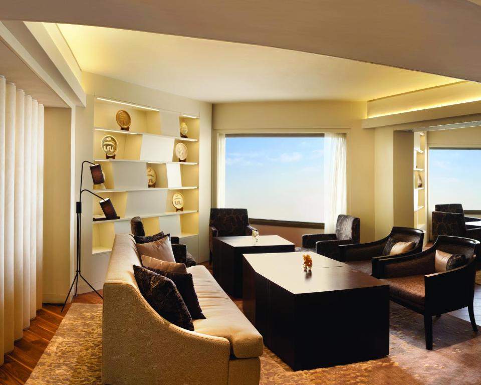 Posezení v ubytování Hyatt Regency Delhi