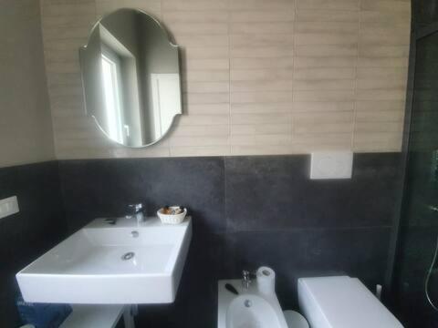 Koupelna v ubytování Charme Rooms Siracusa