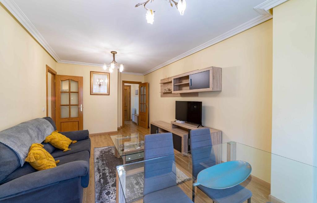 TV a/nebo společenská místnost v ubytování Casa Morana Alojamiento con garaje