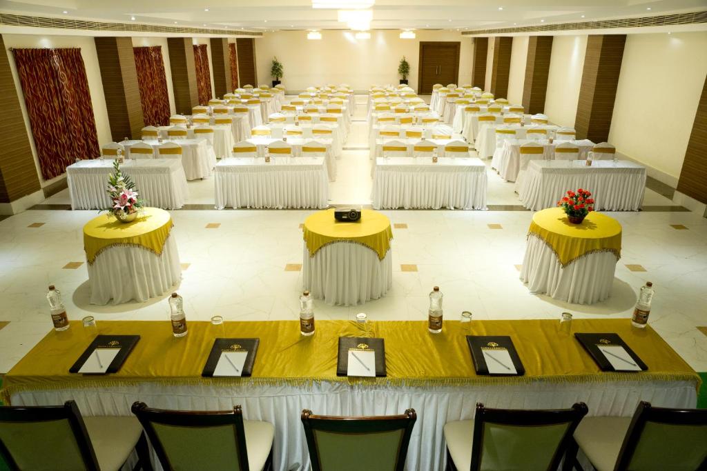 Restaurace v ubytování Poppys Hotel Madurai