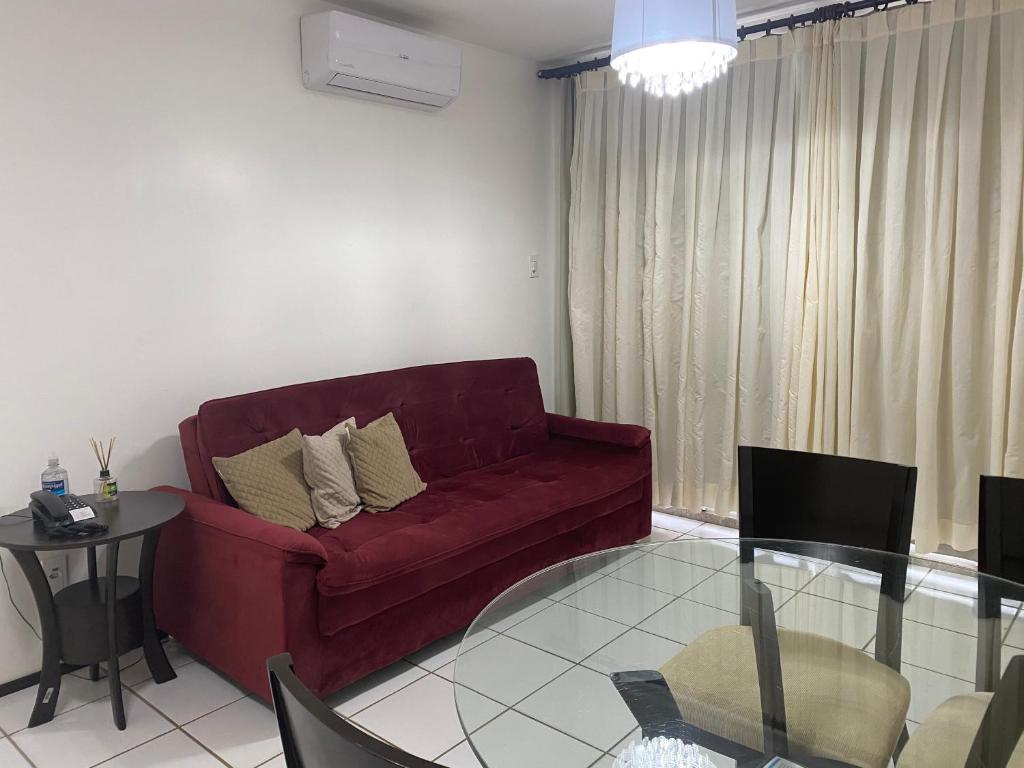 Posezení v ubytování Gran Lençóis Flat Residence