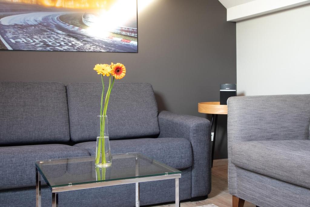 Posezení v ubytování NürbLife Hotel