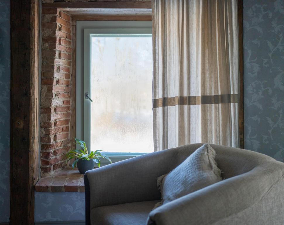 Posezení v ubytování Dagen Haus Guesthouse