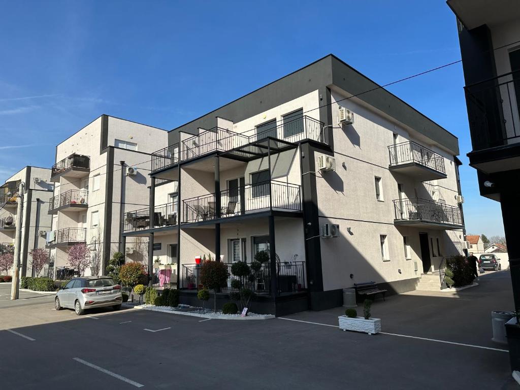 Budova, kde se apartmán nachází
