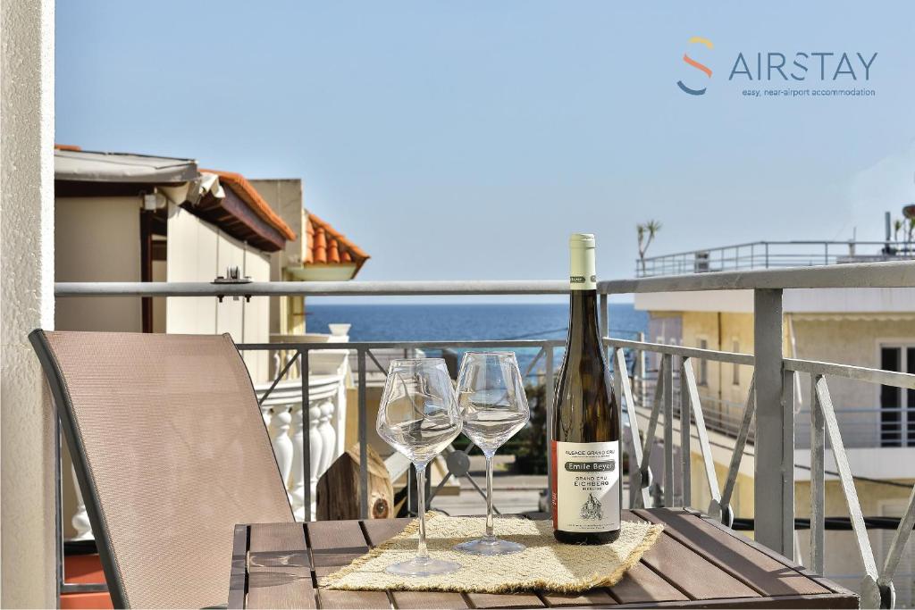 Balkón nebo terasa v ubytování Nautilus Apartments Airport by Airstay