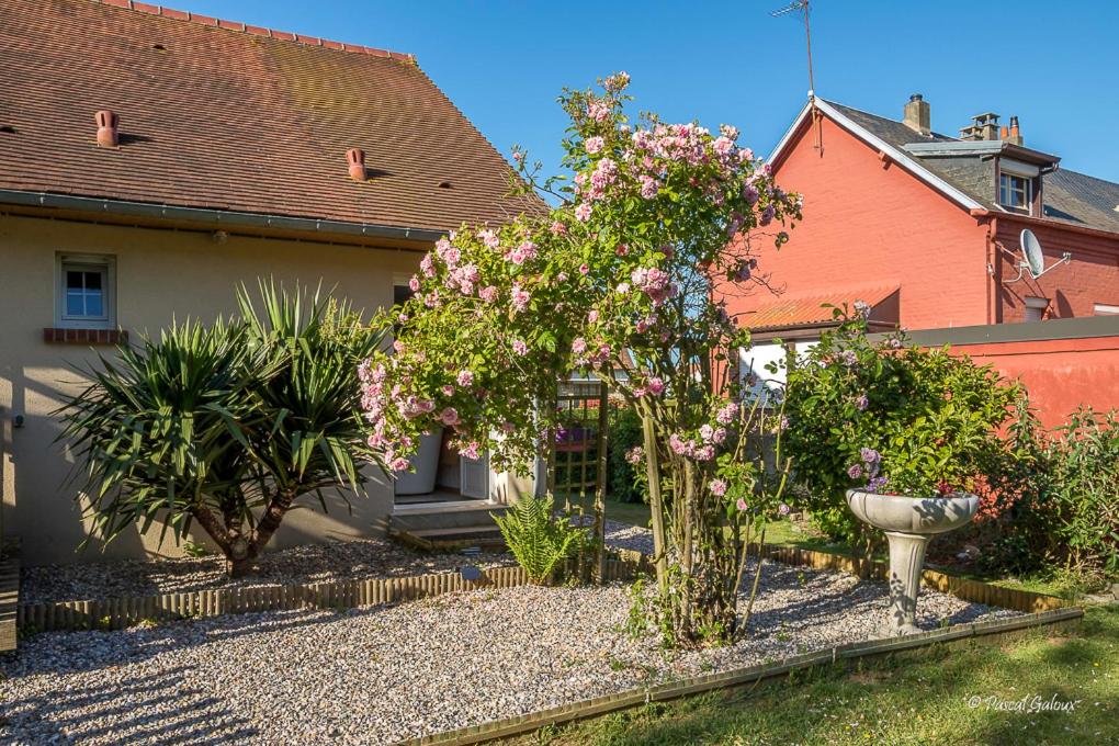 Zahrada ubytování Chambres d'Ault