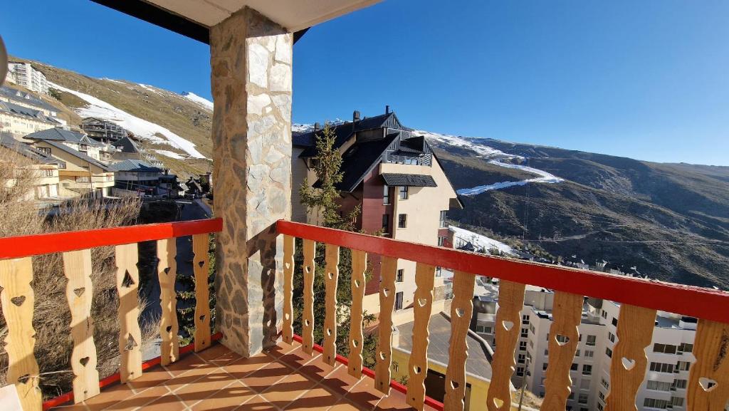 Výhľad na hory alebo výhľad na hory priamo z apartmánu