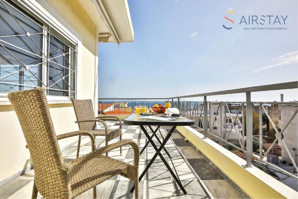 Balkón nebo terasa v ubytování Nautilus Apartments Airport by Airstay