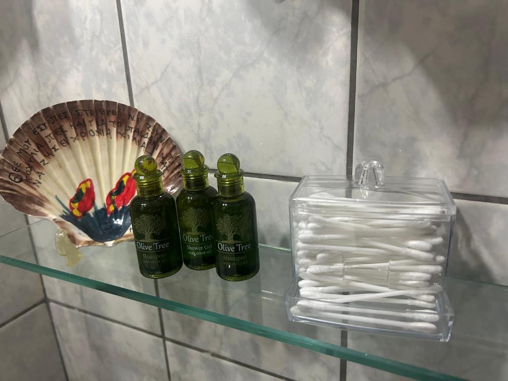 Nápoje v ubytování Luxury apartment in the center of Xanthi