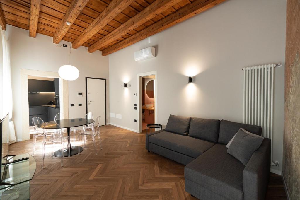 Χώρος καθιστικού στο Domus Verona - Residenza Marconi