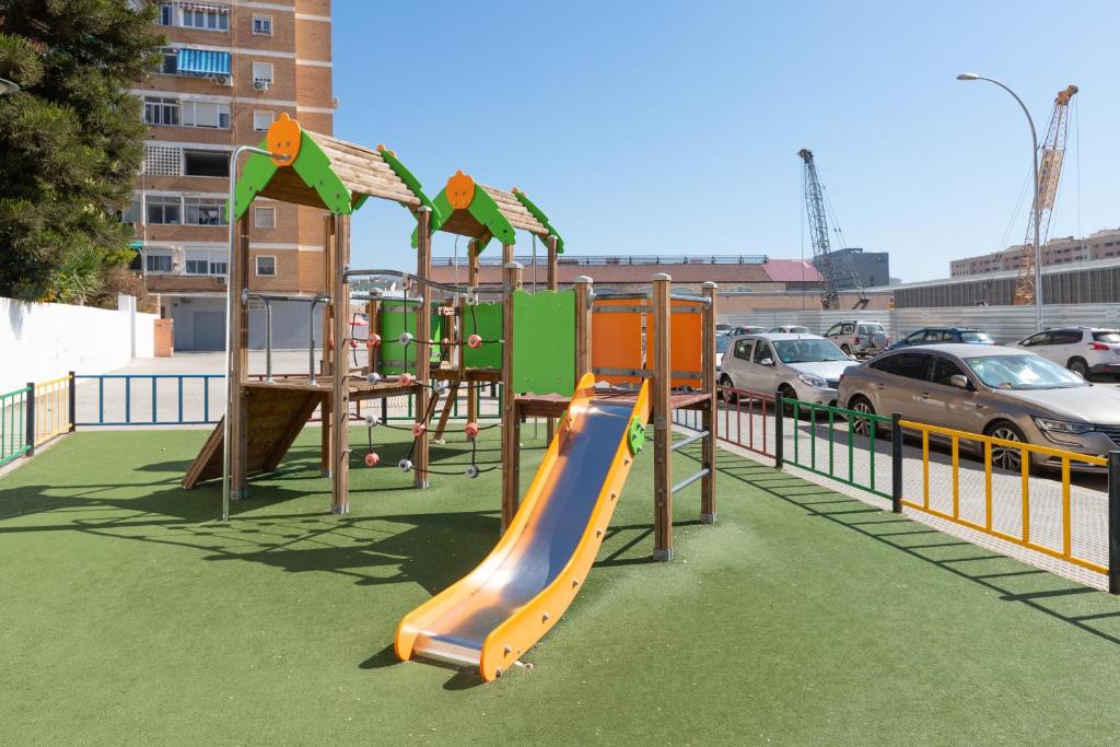 Detský kútik v ubytovaní Apartamento con terraza centrico