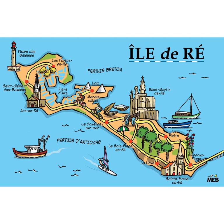 a map of la repubblica in italy at STUDIO de charme COSY BED, LA ROCHELLE in La Rochelle