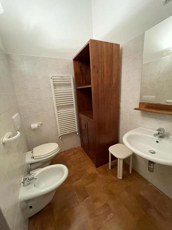 A bathroom at Casa Dei Lecci