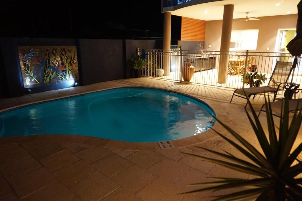 Bazén v ubytování Gecko Lodge Kalbarri nebo v jeho okolí