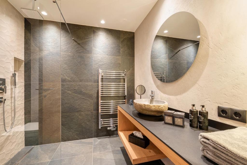 Koupelna v ubytování Hotel Zalwonder