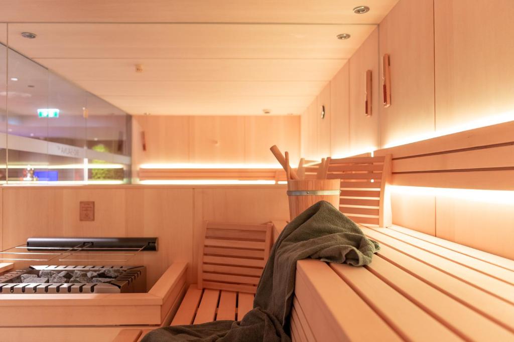 Kuchyň nebo kuchyňský kout v ubytování Hotel Zalwonder